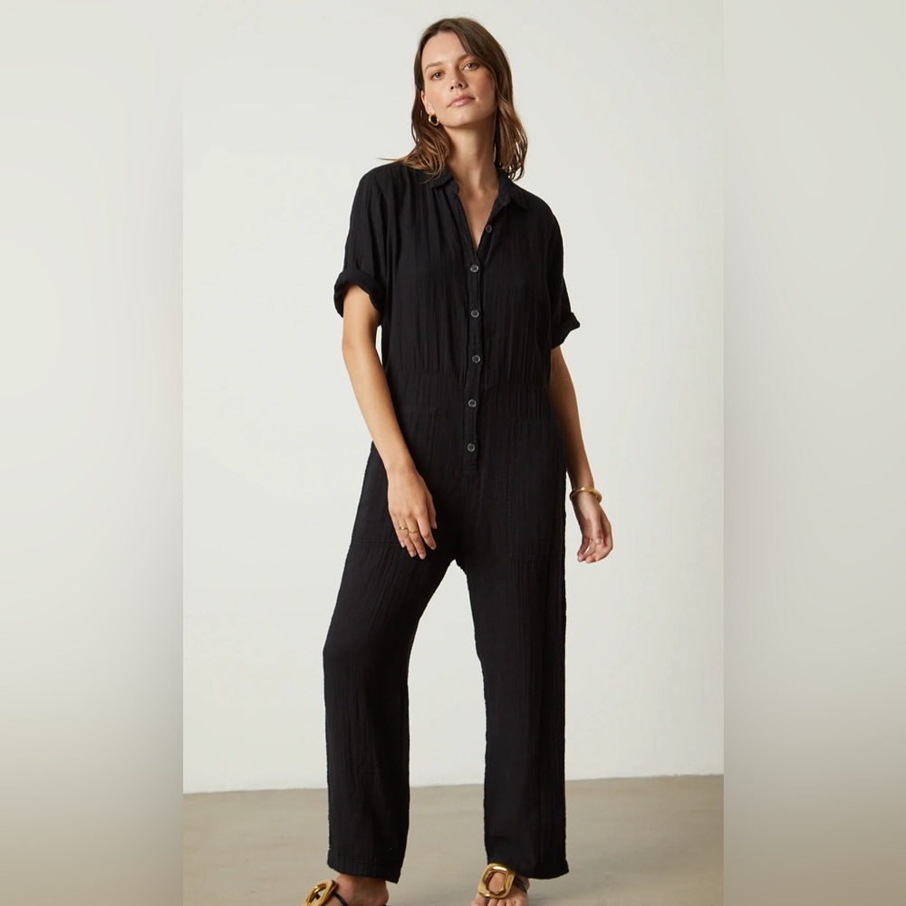Elia Cotton Gauze Jumpsuit